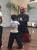 Derrick Mansell teaching a child